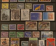Ireland stamp lot