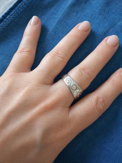 Celtic Open Spiral Ring