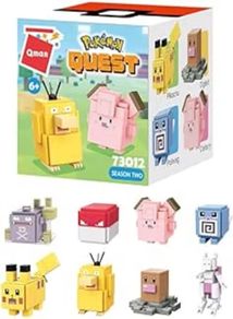 Pokemon mini Lego collection - Qman Keeppley Pokemon Quest Building Blocks - Full Collection Available