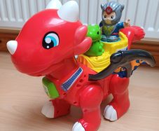 VTech Toot-Toot Friends Daring Dragon Interactive Baby Musical Toy, Dragon Toddler Toy with Music & Sound Effects, Includes Role Play Mode, Suitable for Boys & Girls 1, 2, 3, 4+ Year Olds