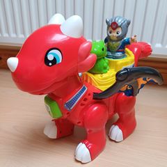 VTech Toot-Toot Friends Daring Dragon Interactive Baby Musical Toy, Dragon Toddler Toy with Music & Sound Effects, Includes Role Play Mode, Suitable for Boys & Girls 1, 2, 3, 4+ Year Olds