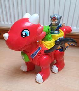VTech Toot-Toot Friends Daring Dragon Interactive Baby Musical Toy, Dragon Toddler Toy with Music & Sound Effects, Includes Role Play Mode, Suitable for Boys & Girls 1, 2, 3, 4+ Year Olds