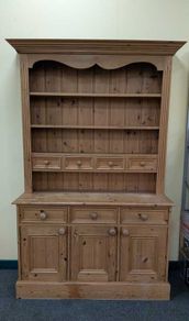 Solid Handmade Pine Dresser For Sale