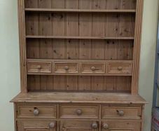 Solid Handmade Pine Dresser For Sale