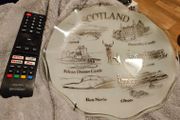 Glass Scotland Plate