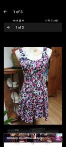 Villa stretch sun dress, new with tags