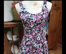Villa stretch sun dress, new with tags