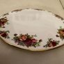 Domed Royal Albert Old Country Rose Tray/Cake/Cup Cake Plate Image 4