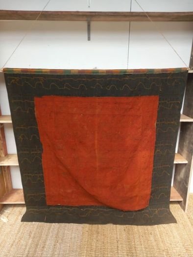 Antique eastern quilt tapestry