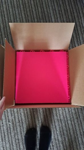 InOut Flooring Skating Tiles 15xPurple 15xPink