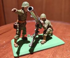 Britain's WW2 USA recoilless rifle team.