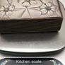 Rare and valuable Italian Mid Century Modern Jatoba and Silver Plated Cigarette Box look at all pictures Image 7