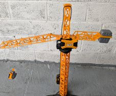 Large JCB Toy Construction Crane