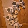 Job Lot of 6 Commercial White Teapots ,Churchill England & White Diamond Ireland Image 2