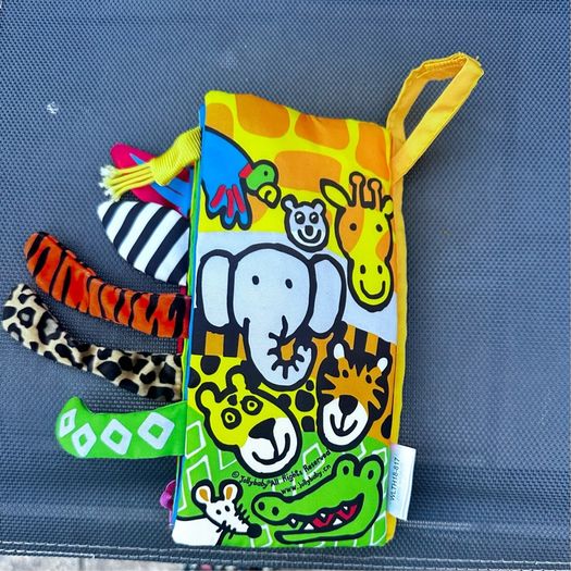jollybaby soft book Brand New Jungle Tail