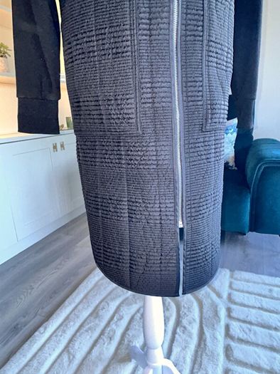 Black Long Coat from Inco Boutique. Size UK 8 / EU 36