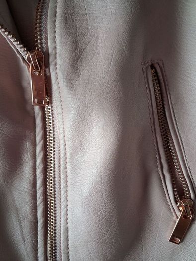 Girl's faux leather jacket