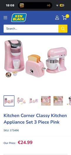 Classy Kitchen Appliance Set