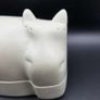 PRICE DROP  ..  Hand Carved Soap Stone Hippo Box / Trinket Dish / Figurine Image 9