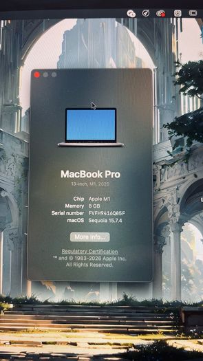 MacBook Pro M1, Late 2020