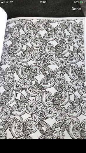Adults colouring book
