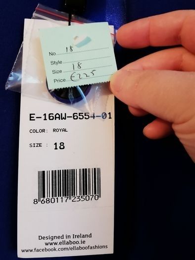 BNWT - Ella Boo Twin Button Cape UK 14-18