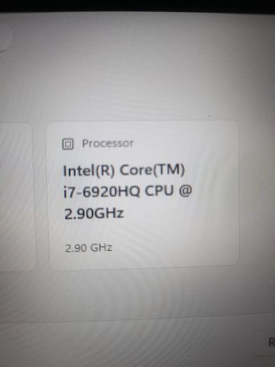 Dell precision i7 32gb ram- 4gb graphics- 500gb ssd.17.3 screen