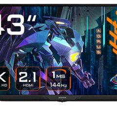 Gaming 43" Monitor - AORUS FV43U+ FREE Acer VR headset