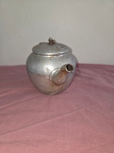 Antique Souvenir from British Empire Exhibition London 1924 Swan Brand Teapot