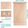 Dew Drop Silver Grey String Curtain Panel - 90 x 200 cm - Waterfall Effect - Glitter Thread Partition Divider - Home Decor Accessory - Perfect as a Fly Screen for Doors Doorways and Windows Image 3