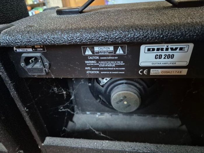 Two Drive Guitar Amps (CD200 & CD300R)