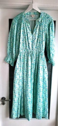 SERAPHINA The Floral Smock Dress with pockets Sz M (Fit 12-14UK) - Rrp 155 (New)