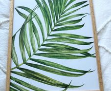 Framed botanical art size A3