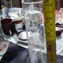 Beautiful Old Glass Thumb Oil Lamp It features a Tall Slender Glass Chimney designed to protect the flame and improve combustion Postage Available Image 5