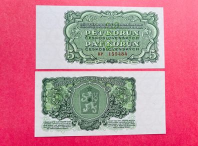 Czechoslovakia. 5 Korun  1961  Pick  82ab  ( Uncirculated )