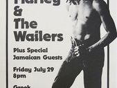 Bob Marley & The Wailers Greek Theater 1977 Poster