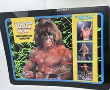 wwe WWF The ultimate warrior placemat Laminated