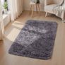 Rugs Living Room 60x110 cm Grey Area Rugs for Bedroom Small Fluffy Shaggy Super Soft Non Slip Rug Washable Modern Floor Carpets Bedside Rug for Kids Room Image 4