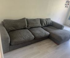 Grey L Shaped Sofa