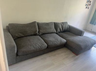 Grey L Shaped Sofa