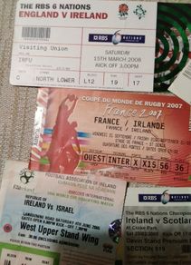 Assorted  Sporting Events  Ticket  Stubs