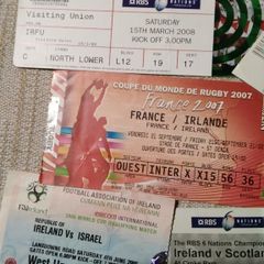 Assorted  Sporting Events  Ticket  Stubs