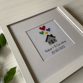 Personalised New Home Framed Gift