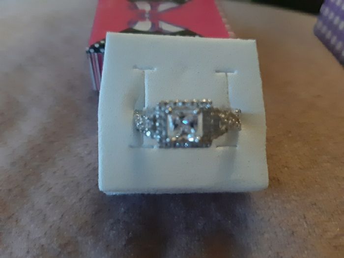 Sterling Silver Halo Style Ring