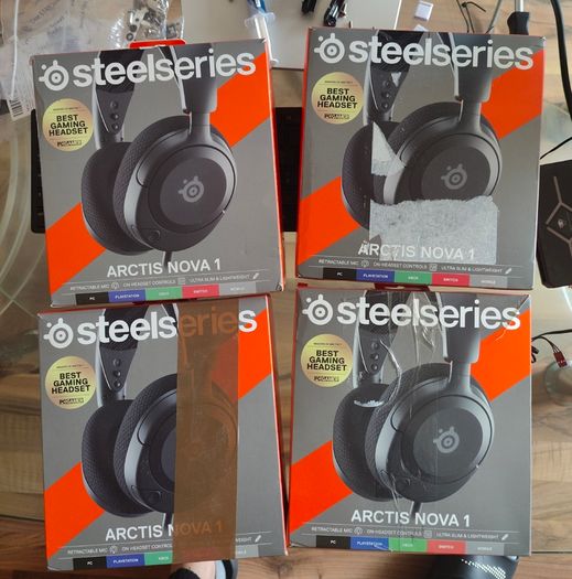 SteelSeries Arctis Nova 1 Gaming Headset Black