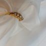 18K Antique Gold and Seed Pearl Ring Image 8