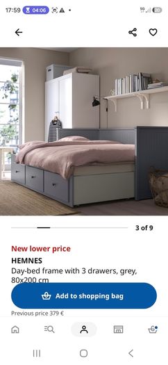 ikea Hemnes day bed
