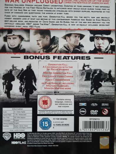 Generation Kill Complete Mini Series