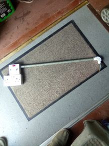 Twin. Socket.  And. Spur Switch.  On. Conduit