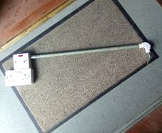 Twin. Socket.  And. Spur Switch.  On. Conduit